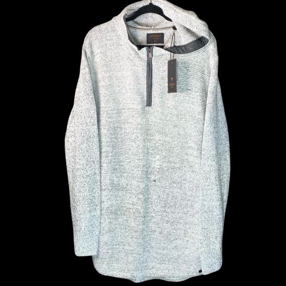 Buckle Other - Outpost Gray Hooded Sweater